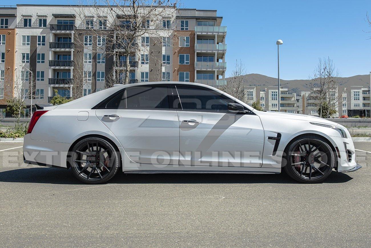2016-19 Cadillac CTS-V Carbon Fiber Aerodynamic Full Body Kit - Extreme Online Store