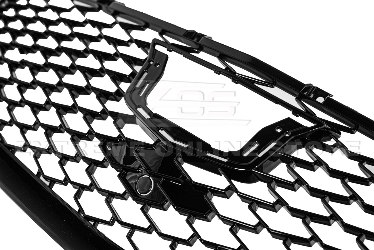 Cadillac CT5 Alpha CT5-V Blackwing Style Gloss Black Front Bumper Grille Cover 2020-2024