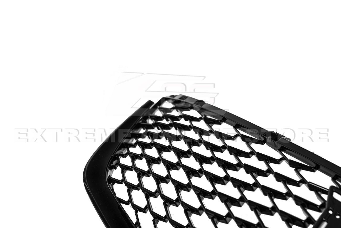 Cadillac CT5 Alpha CT5-V Blackwing Style Gloss Black Front Bumper Grille Cover 2020-2024