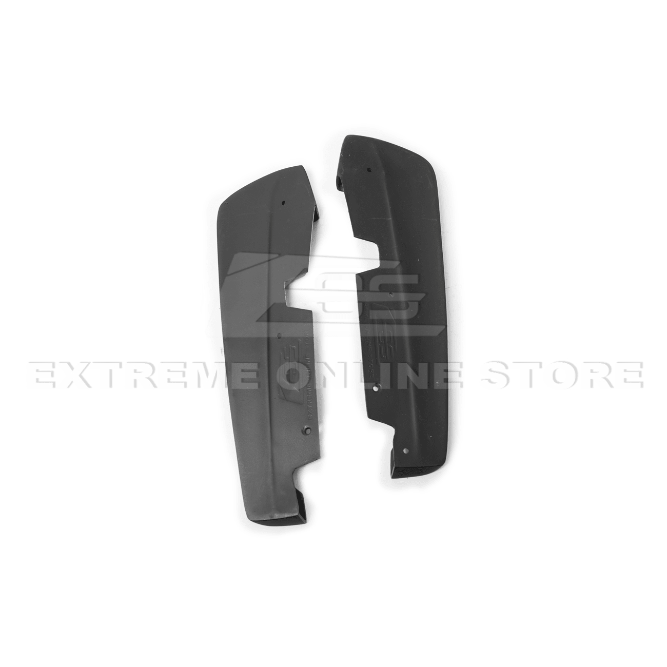 Subaru WRX STI VA CS Style Primer Black Carbon Fiber Rear Apron Lip 2015-2021