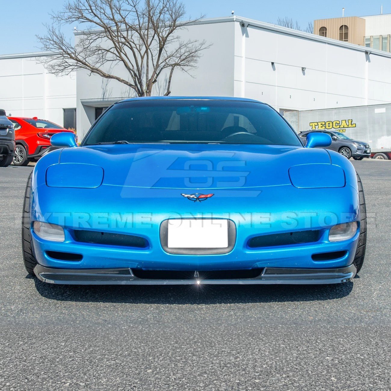 Chevrolet Corvette C5 EOS Style Front Vented Lip Splitter 1997-2004