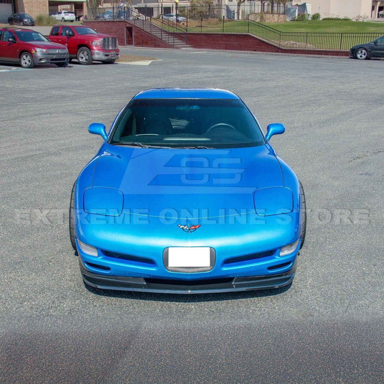 Chevrolet Corvette C5 EOS Style Front Vented Lip Splitter 1997-2004