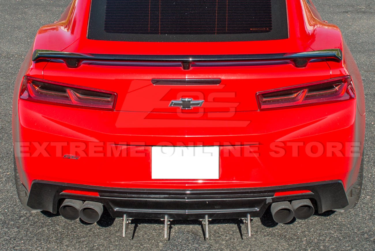 Chevrolet Camaro 6th Gen ZL1 Style Gloss Black Rear Trunk Spoiler 2016-2024