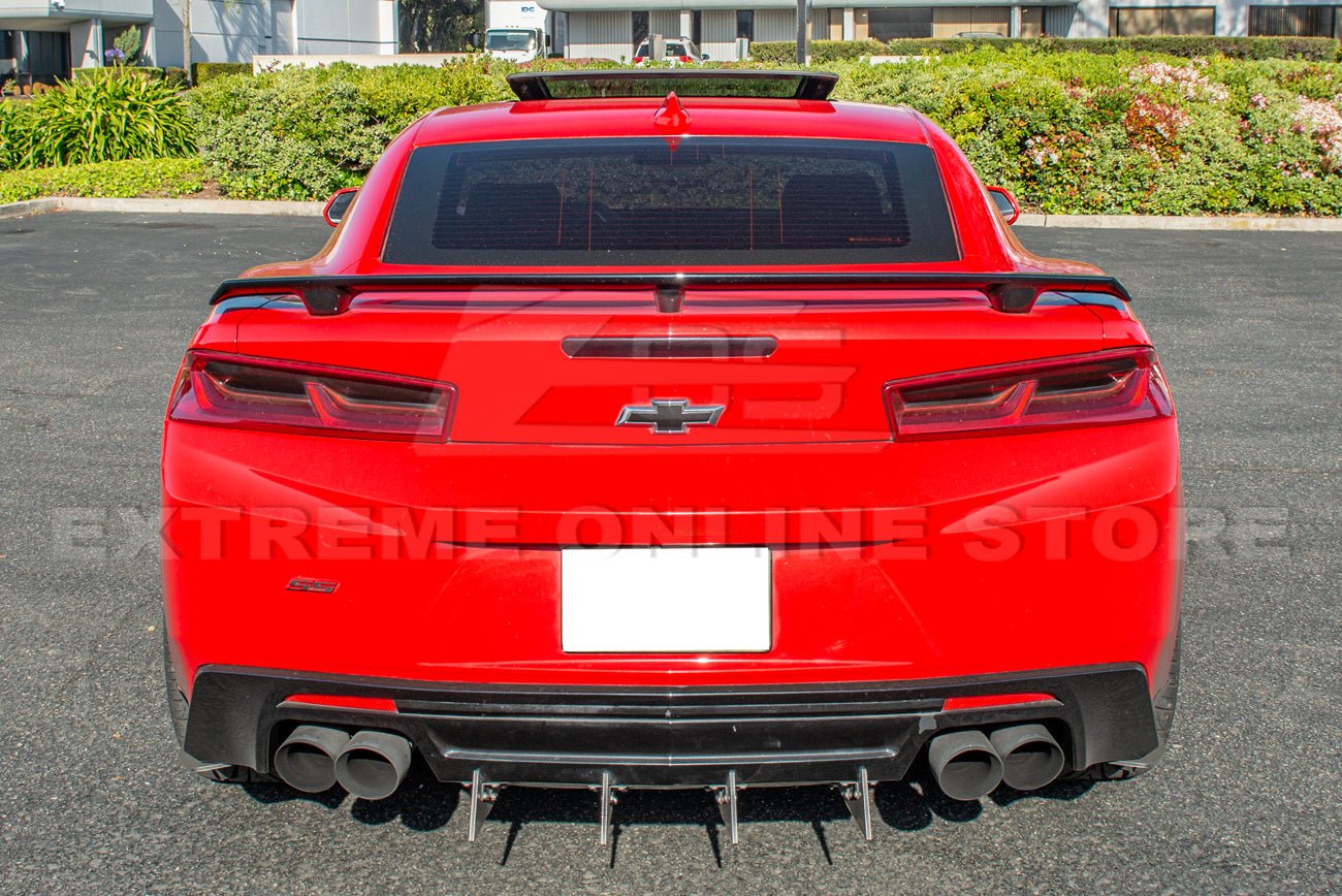 Chevrolet Camaro 6th Gen ZL1 Style Gloss Black Rear Trunk Spoiler 2016-2024