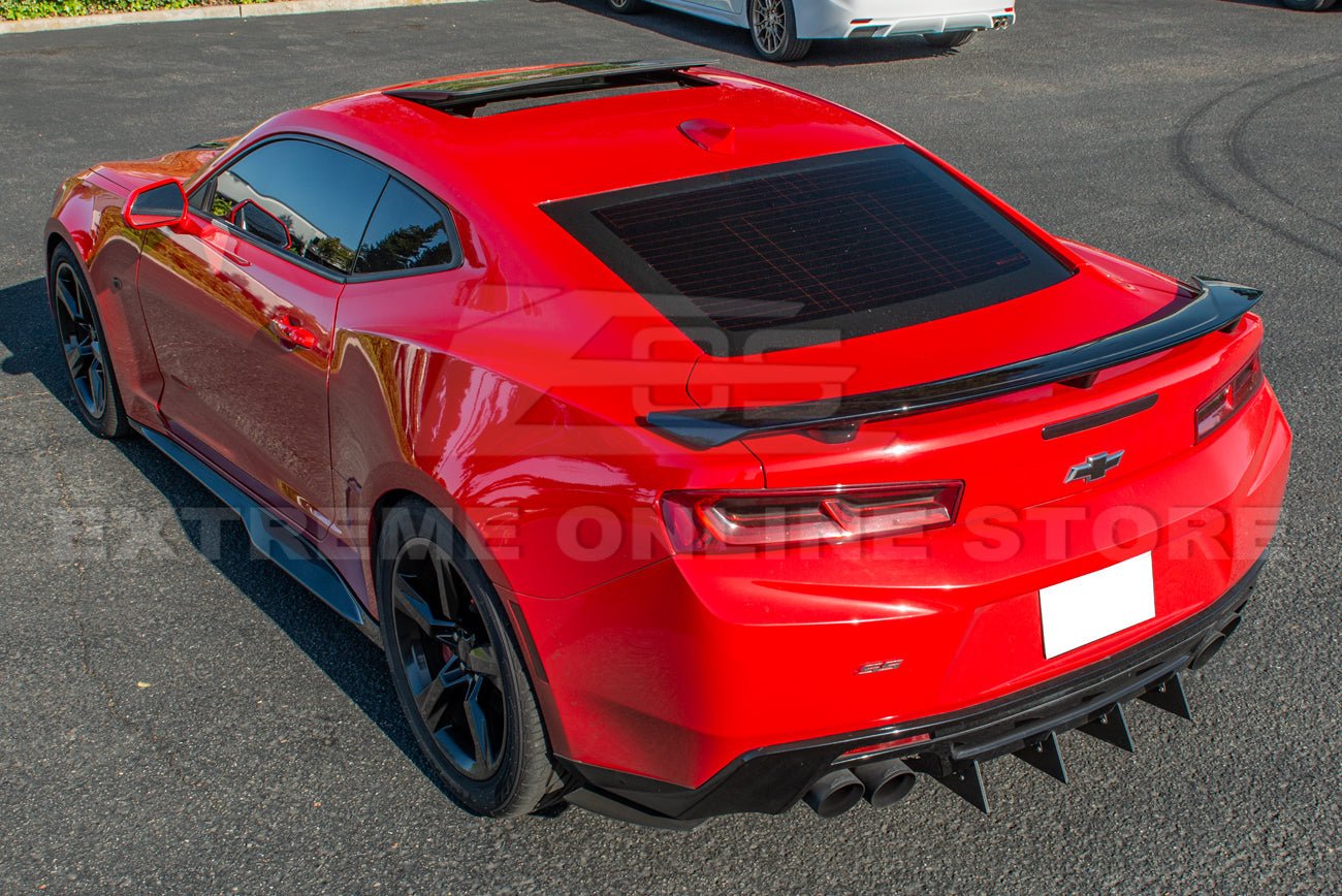 Chevrolet Camaro 6th Gen ZL1 Style Gloss Black Rear Trunk Spoiler 2016-2024