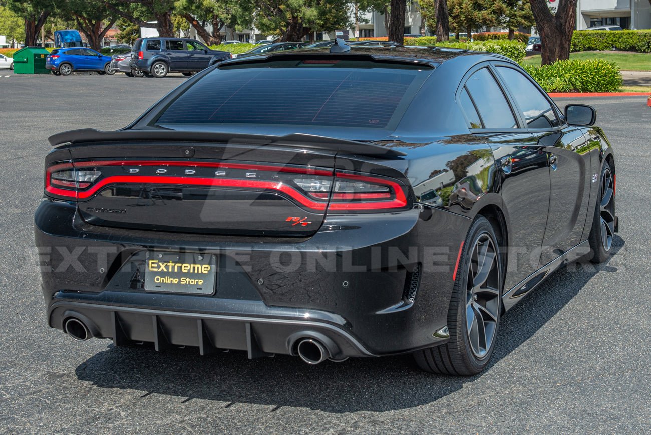 Dodge Charger LD SRT Performance Style Gloss Black Rear Roof Spoiler 2015-Up