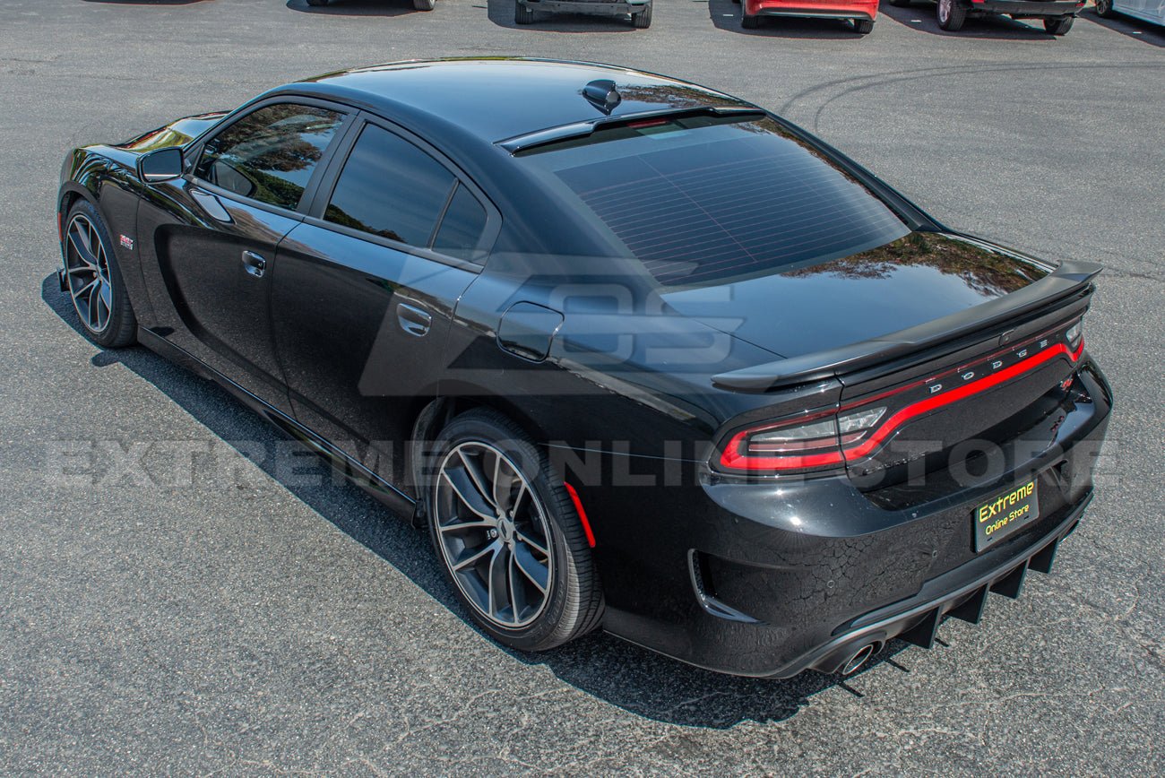 Dodge Charger LD SRT Performance Style Gloss Black Rear Roof Spoiler 2015-Up