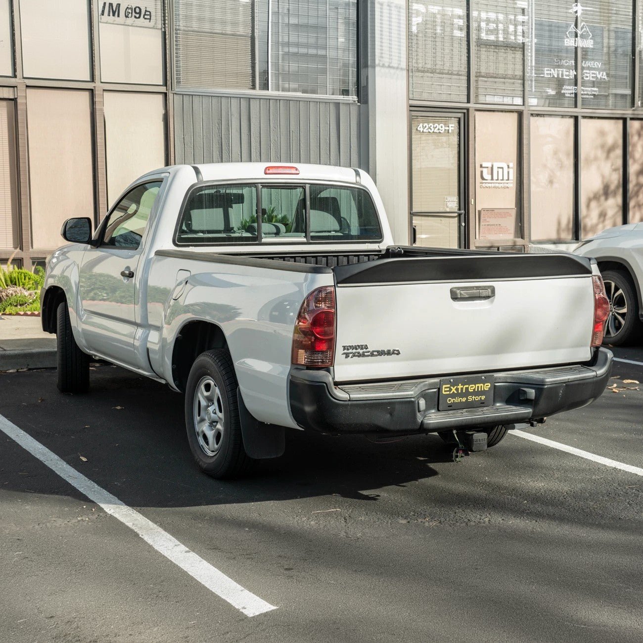 Toyota Tacoma 2nd Gen Matte Black Rear Tailgate Spoiler 2005-2015
