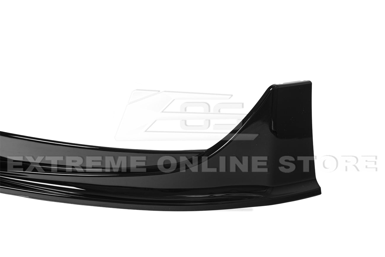Tesla Model 3 Performance Style Gloss Black Front Splitter Side Skirts Kit 2017-2023