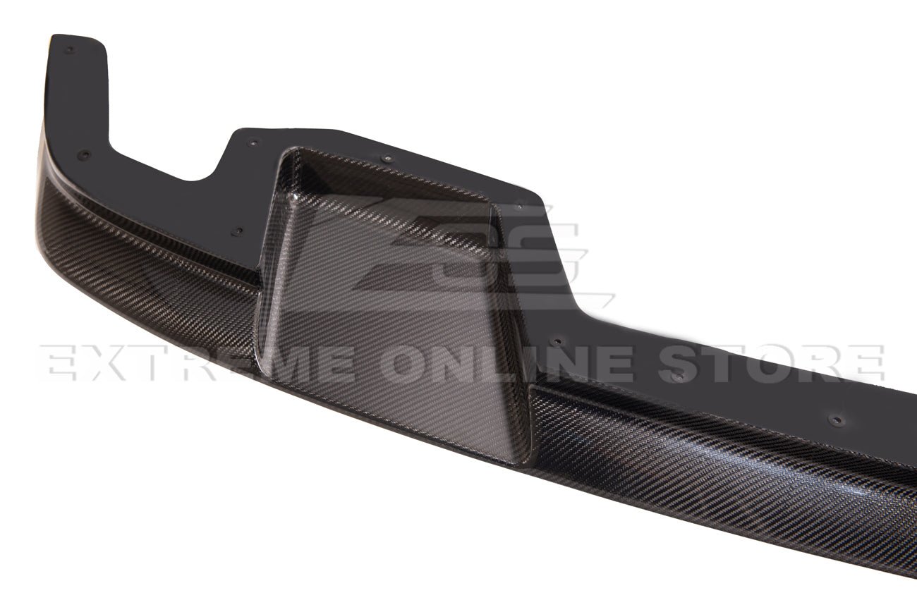 Chevrolet Camaro 5th Gen SS ZL1 Conversion Primer Black Carbon Fiber Front Lip Splitter 2010-2013