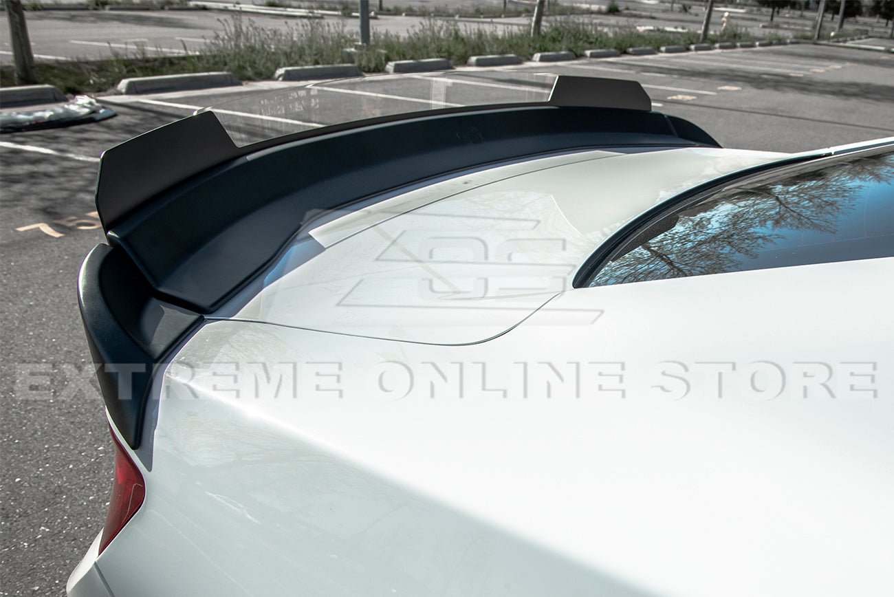 Chevrolet Camaro 6th Gen 1LE Style Black Extended V2 Wickerbill Rear Trunk Spoiler 2016-2024