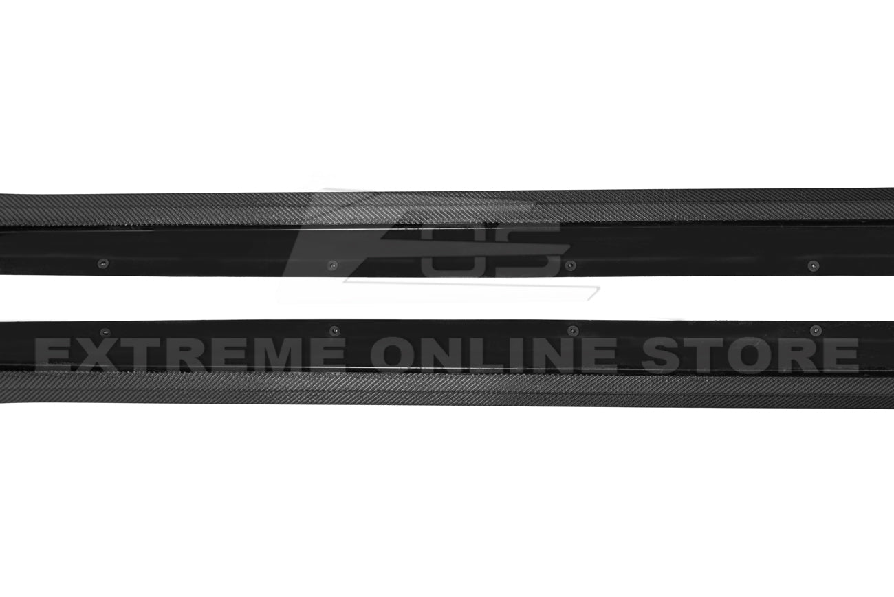 Cadillac CT5 Carbon Package Style Dry Carbon Fiber Side Skirts 2020-Up