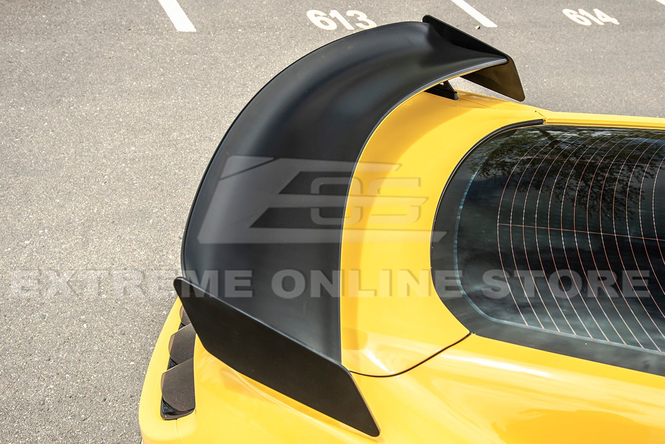 Ford Mustang S550 GT500 Style Conversion Full Body Kit Front Bumper Side Skirts High Wing 2015-2023