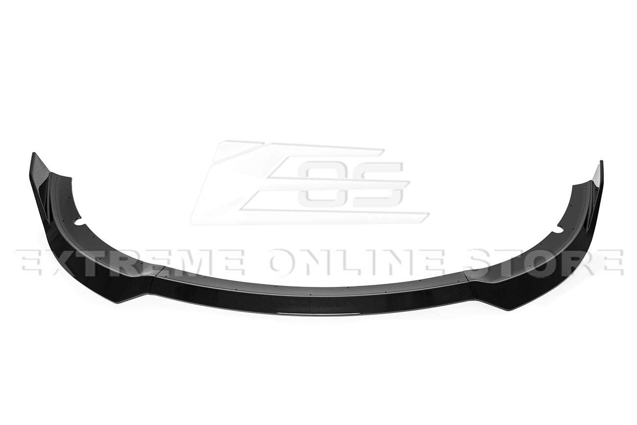Dodge Charger LD SRT Performance Style Gloss Black Front Splitter Side Skirts Kit 2015-Up