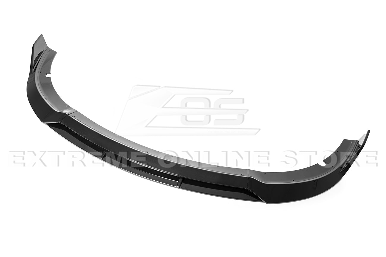 Dodge Charger LD SRT Performance Style Gloss Black Front Splitter Side Skirts Kit 2015-Up