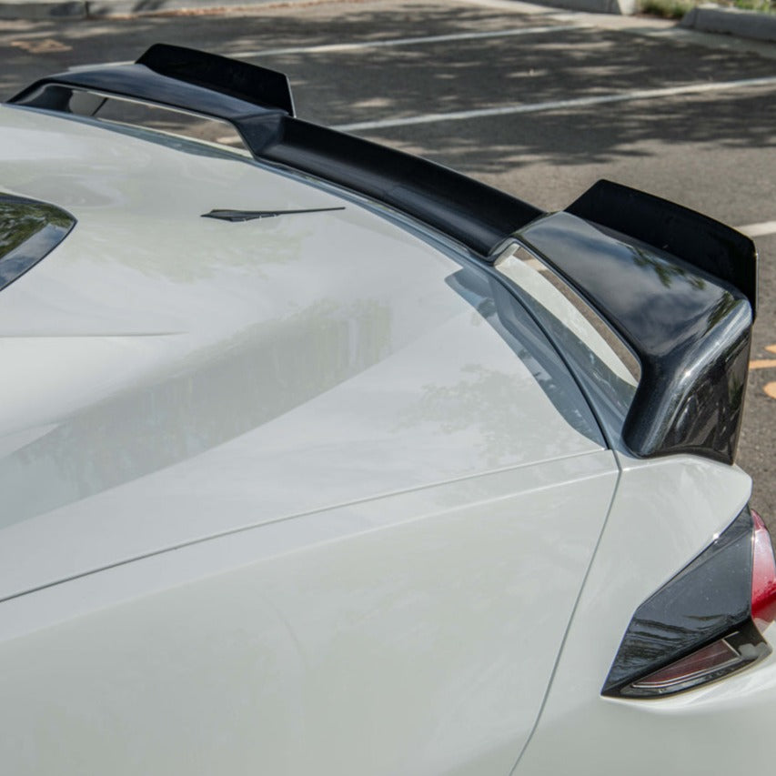 Wickerbill Rear Trunk Spoiler – Fits Corvette C8 Z51