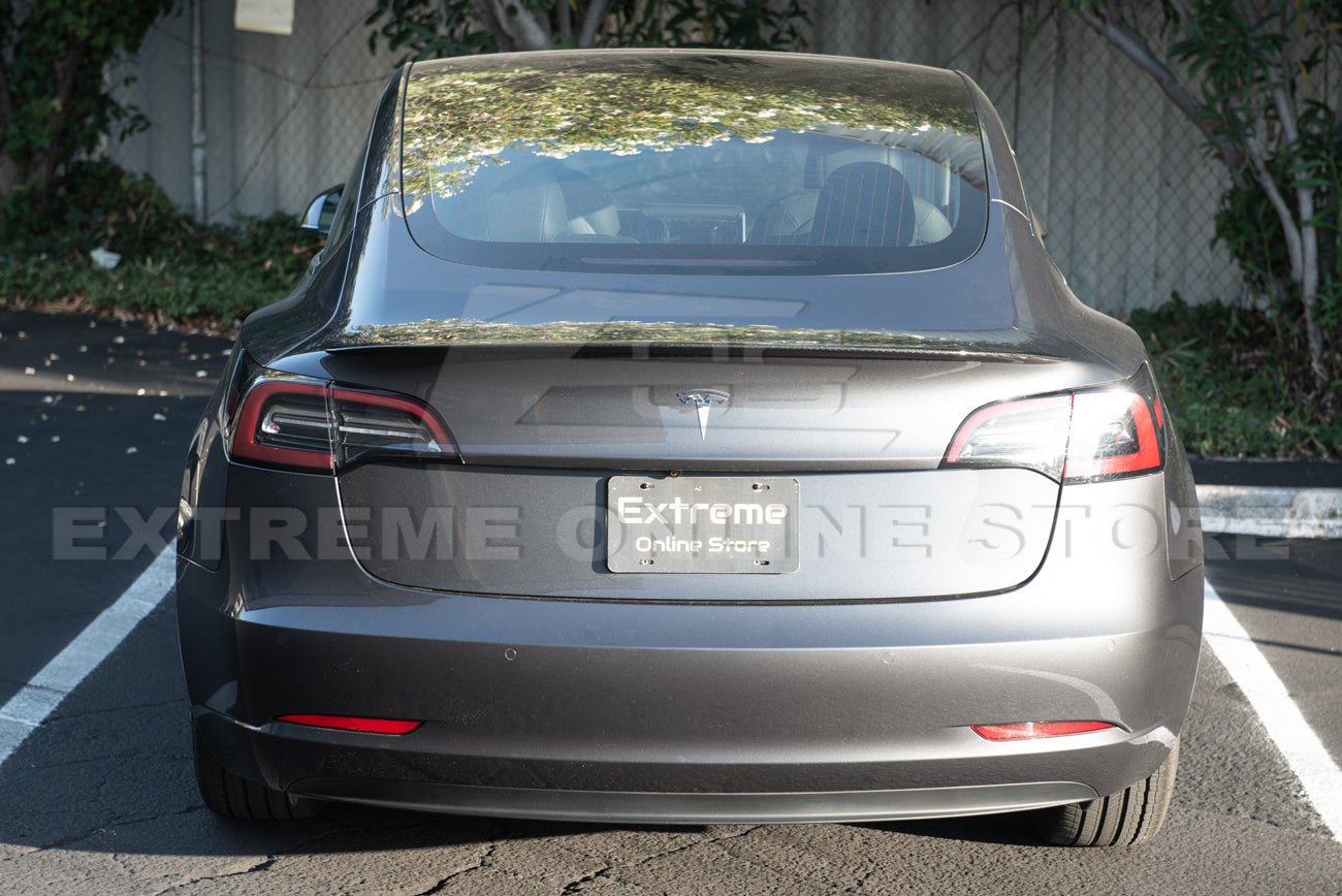 Tesla Model 3 Performance Style Carbon Fiber Rear Spoiler 2017-2023