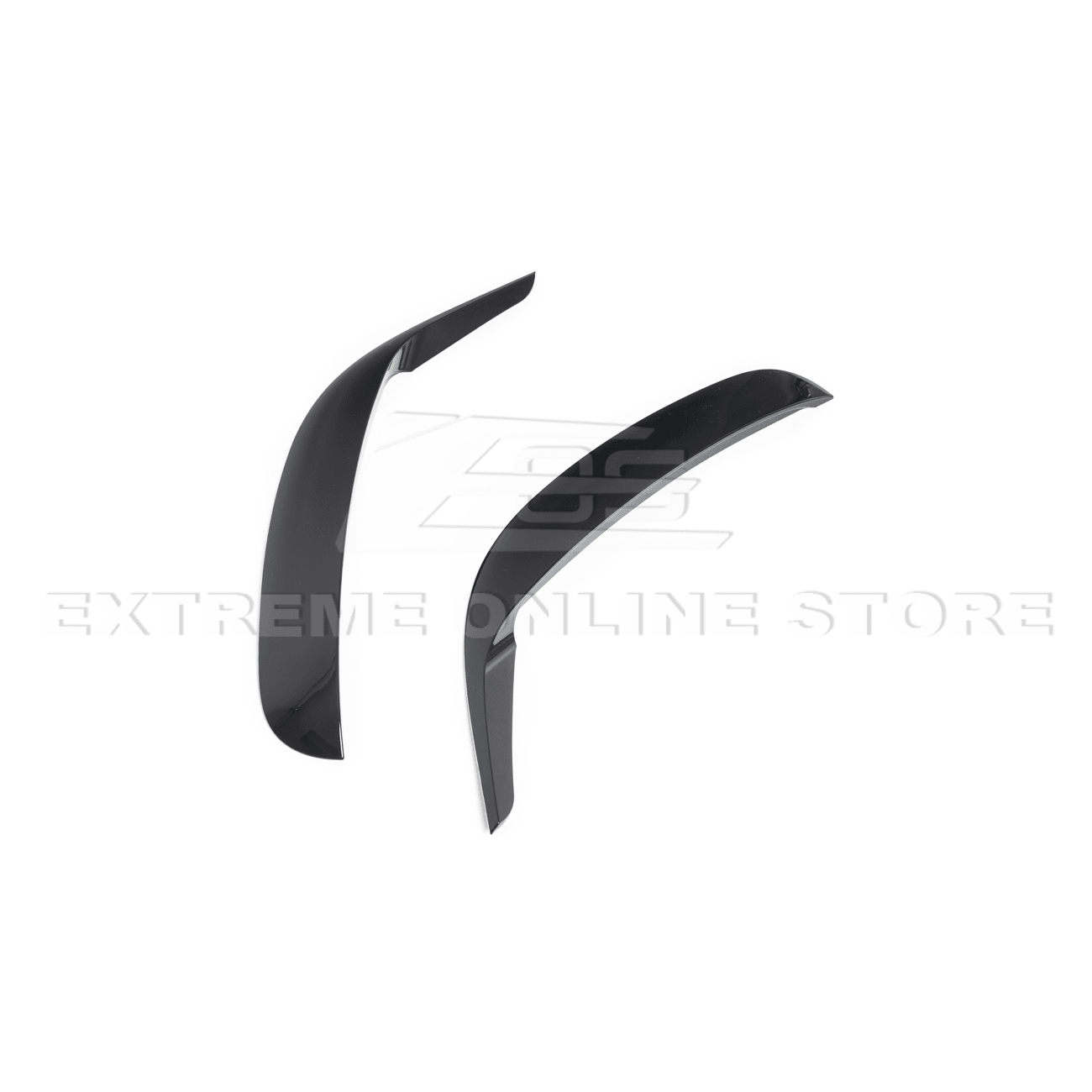 Dodge Charger LD EOS Performance Style Gloss Black Fender Scoop Door Vent Covers 2015-Present