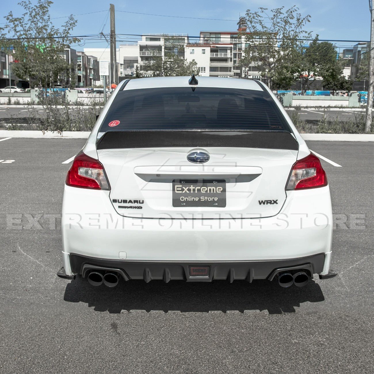Subaru WRX STI VA RB Duckbill Style Carbon Fiber Rear Trunk Spoiler 2015-2021