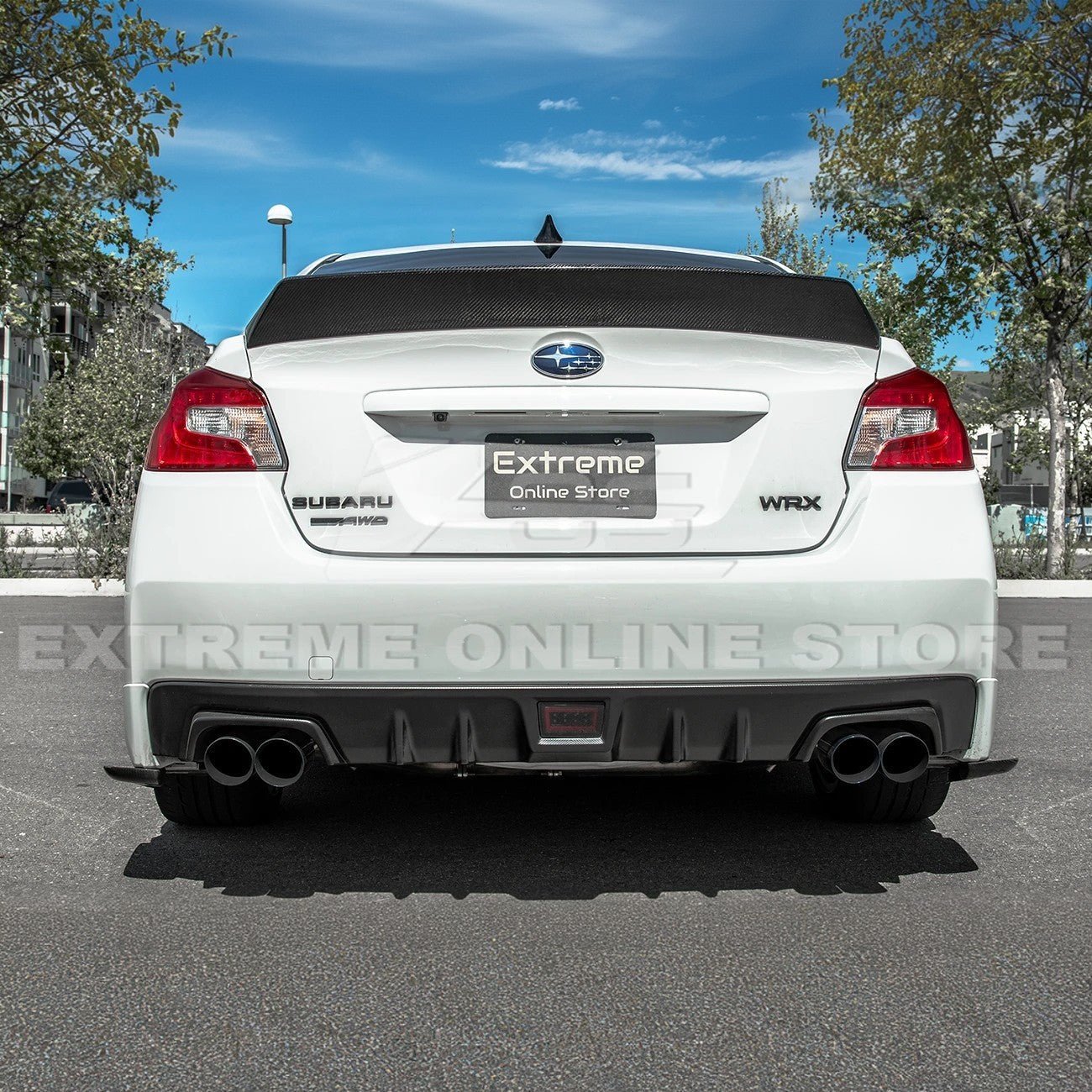 Subaru WRX STI VA RB Duckbill Style Carbon Fiber Rear Trunk Spoiler 2015-2021