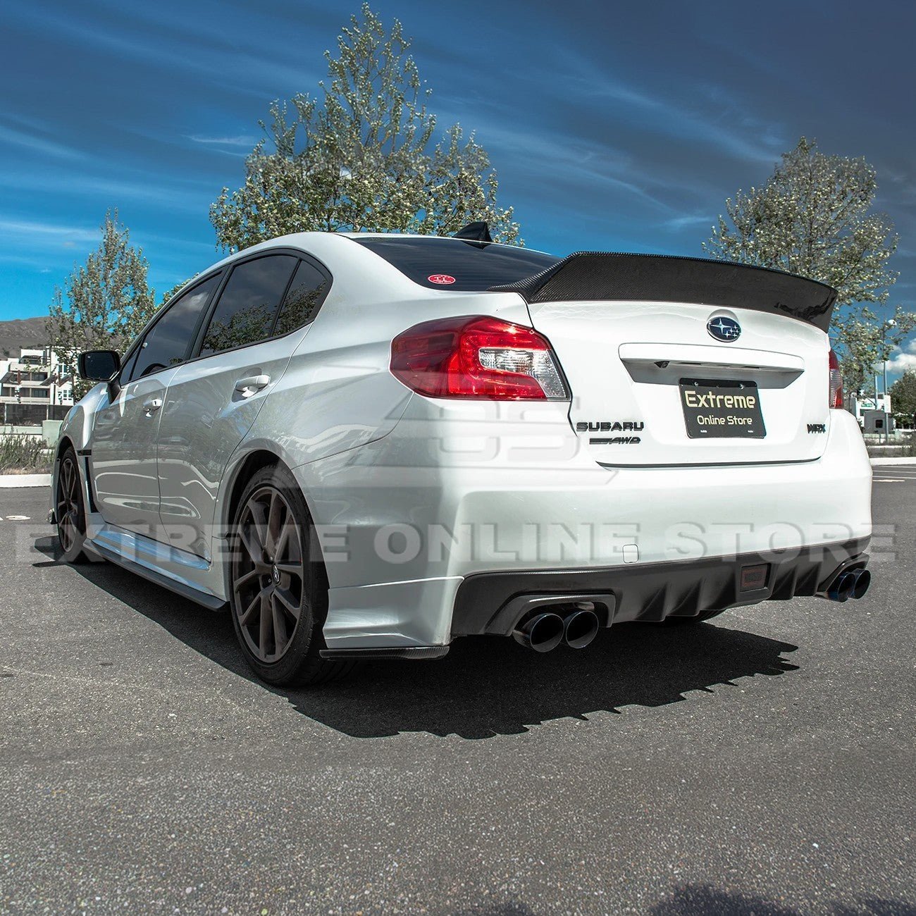Subaru WRX STI VA RB Duckbill Style Carbon Fiber Rear Trunk Spoiler 2015-2021