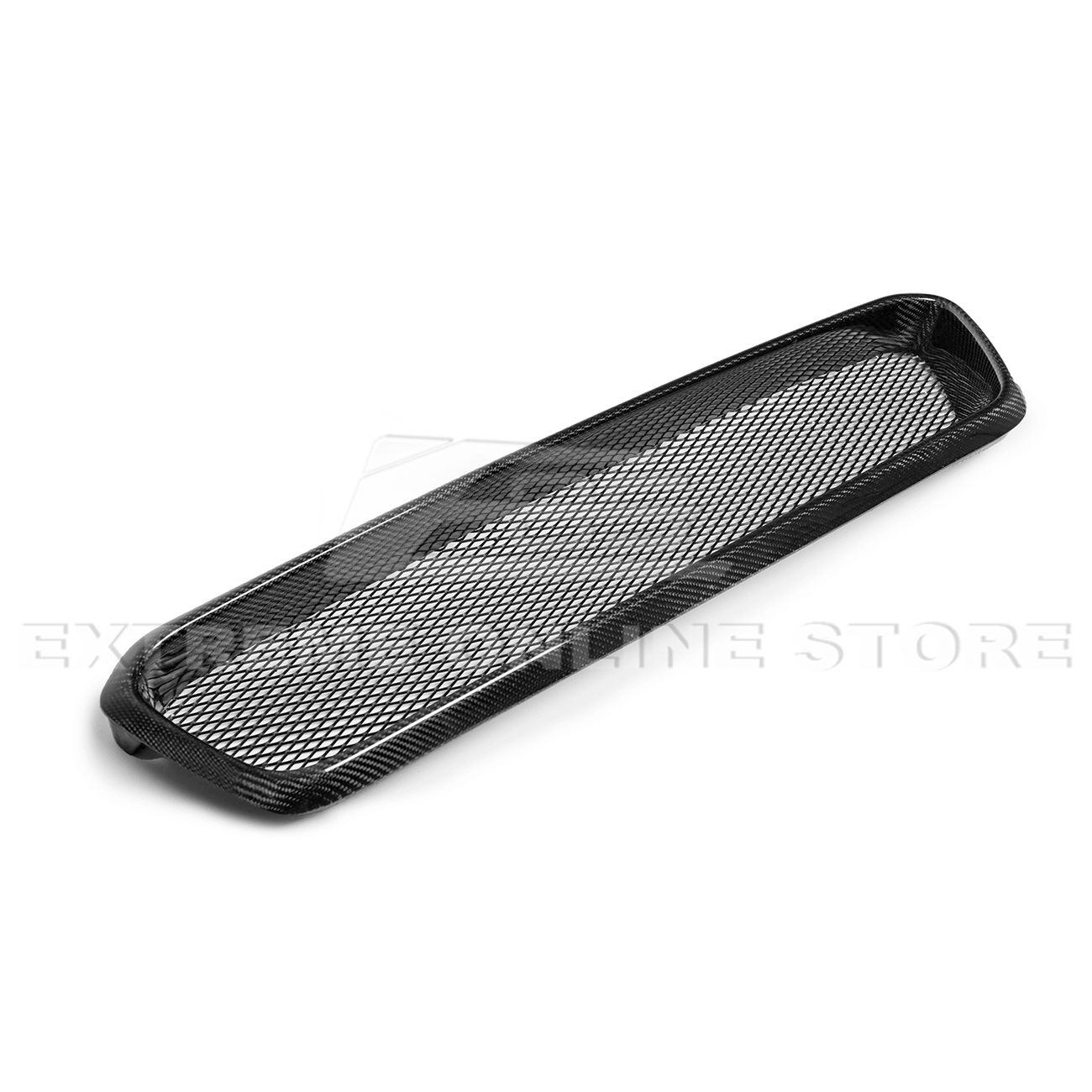 Subaru WRX STI VA CS Style Carbon Fiber Front Grille Cover 2015-2017