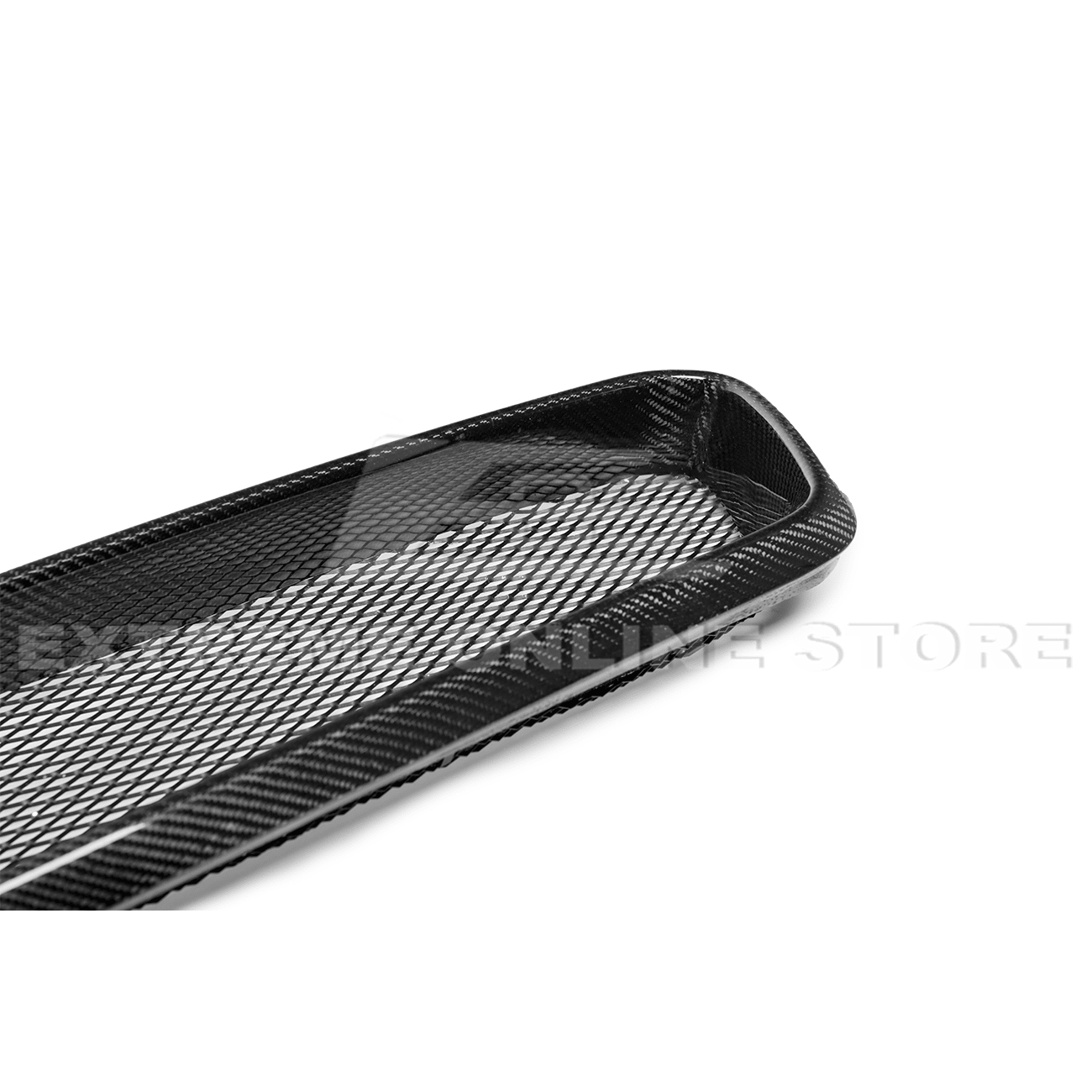 Subaru WRX STI VA CS Style Carbon Fiber Front Grille Cover 2015-2017