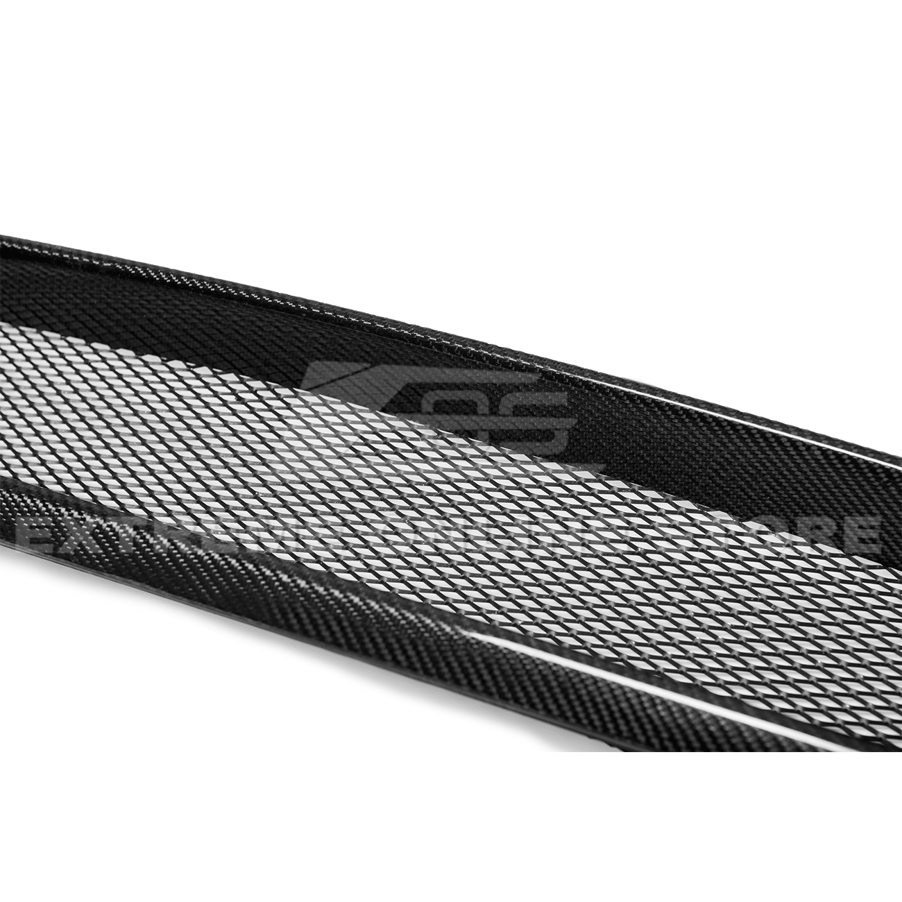 Subaru WRX STI VA CS Style Carbon Fiber Front Grille Cover 2015-2017