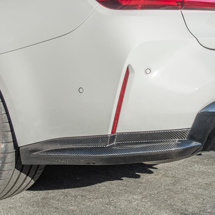 BMW G80 M3 Factory Style Carbon Fiber Rear Lip Apron Splitter 2021-Up