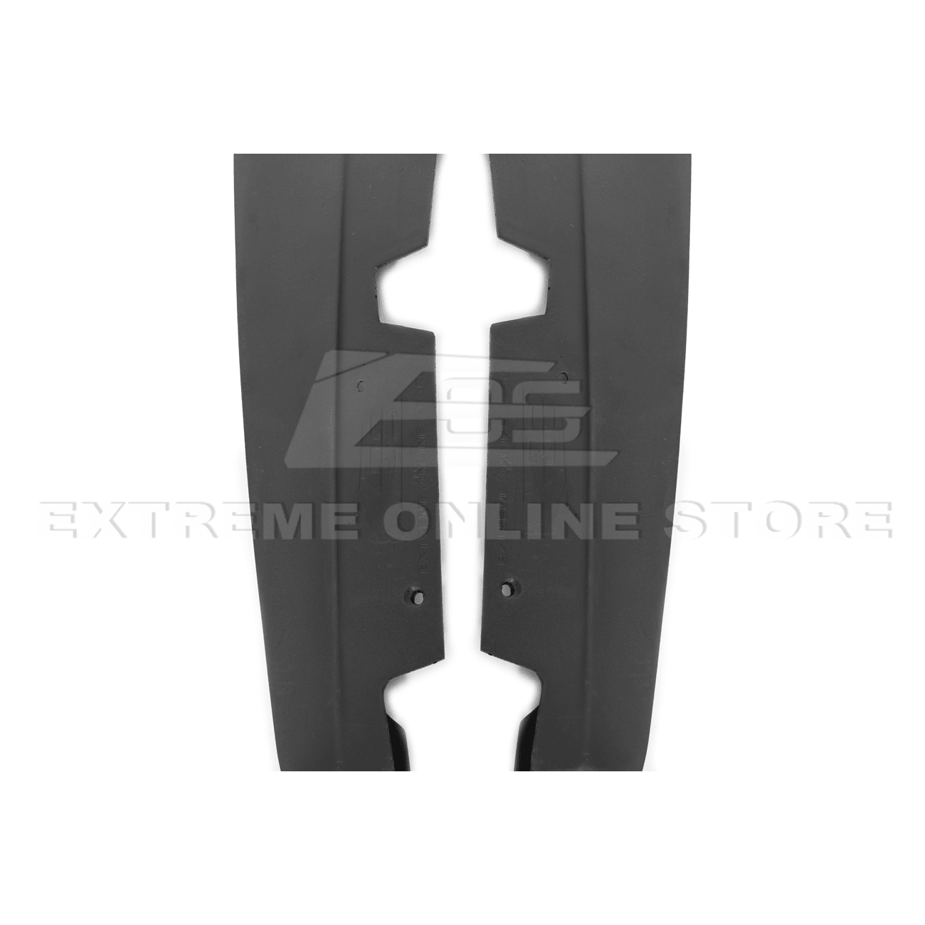 Subaru WRX STI VA CS Style Primer Black Carbon Fiber Rear Apron Lip 2015-2021