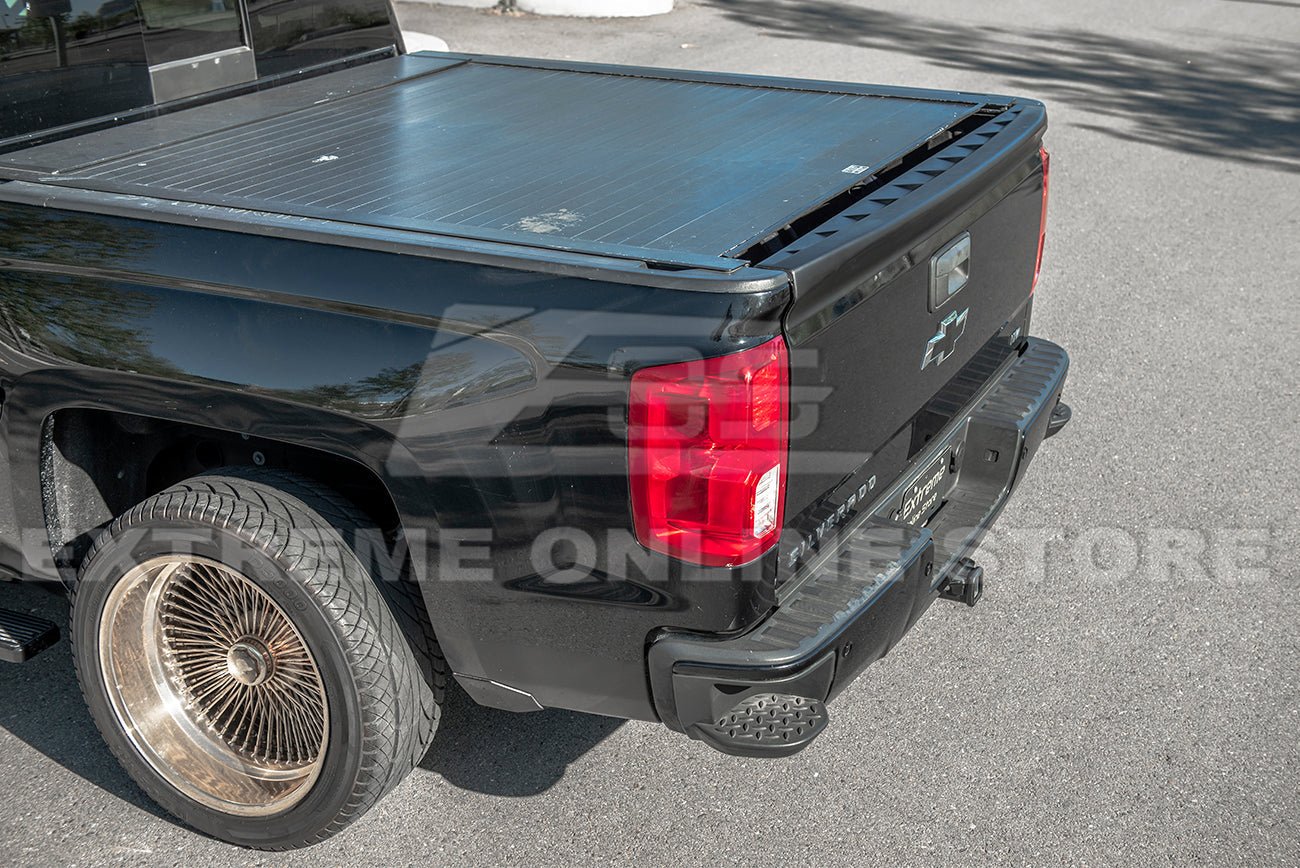 Chevrolet Silverado 1500 | GMC Sierra K2XX Matte Black Rear Tailgate Spoiler 2014-2018