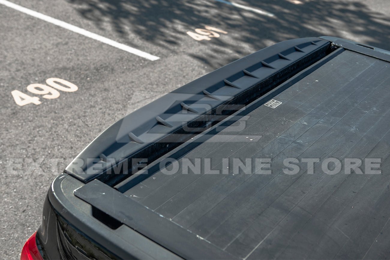Chevrolet Silverado 1500 | GMC Sierra K2XX Matte Black Rear Tailgate Spoiler 2014-2018