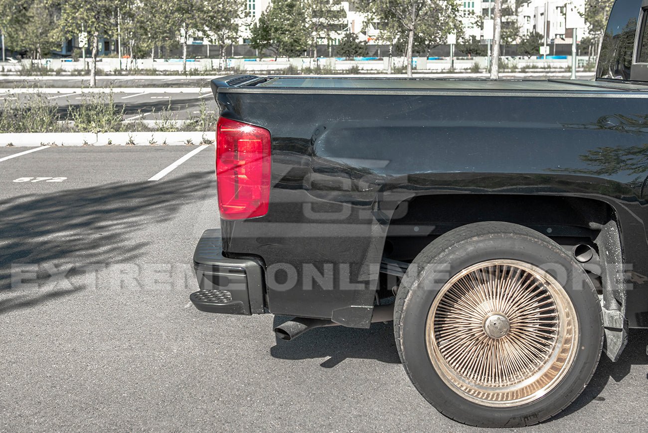 Chevrolet Silverado 1500 | GMC Sierra K2XX Matte Black Rear Tailgate Spoiler 2014-2018