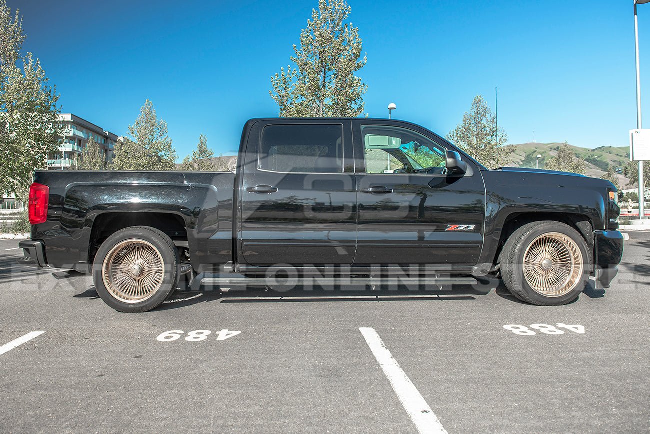 Chevrolet Silverado 1500 | GMC Sierra K2XX Matte Black Rear Tailgate Spoiler 2014-2018