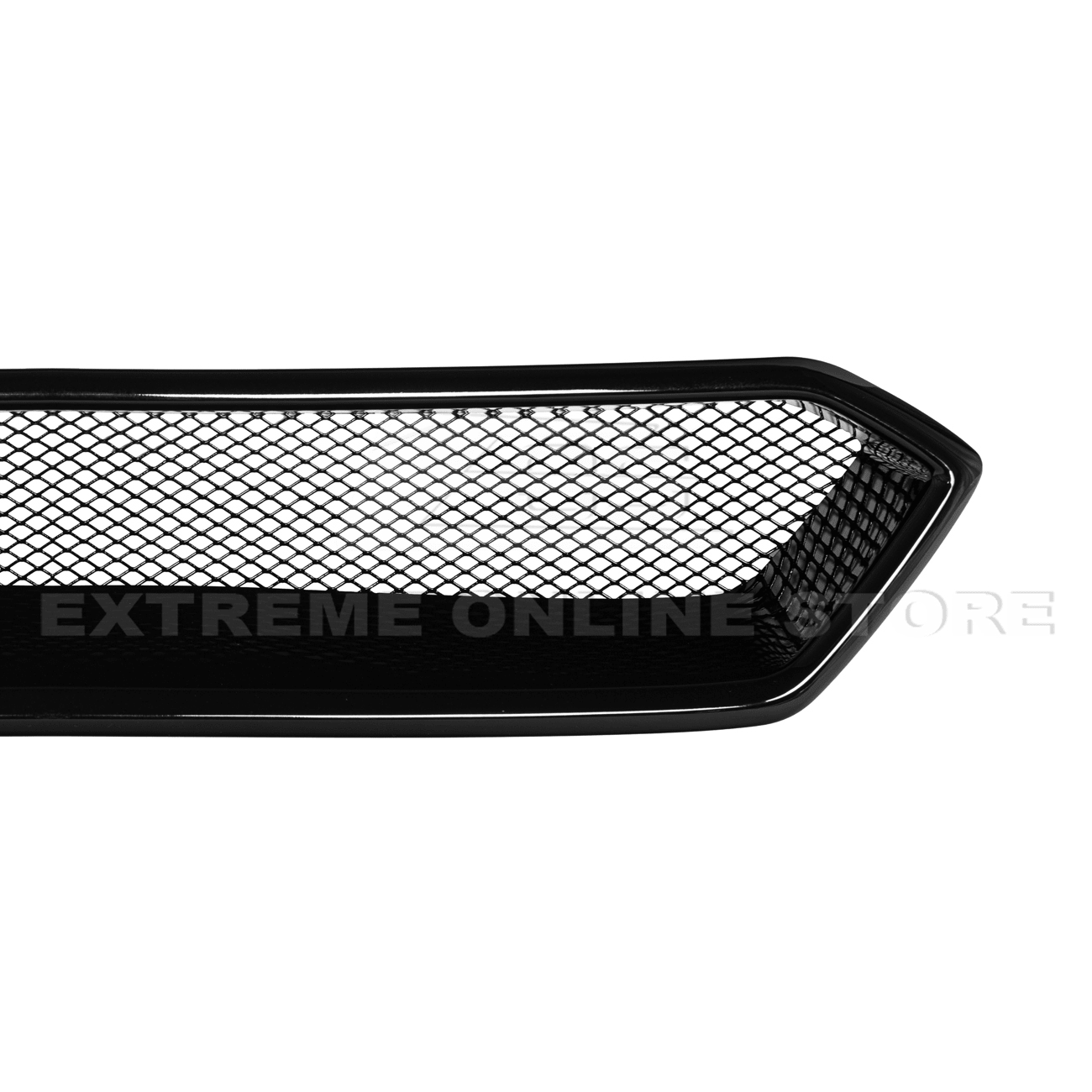 Subaru WRX STI VA CS Style Matte Gloss Black Front Mesh Grille Vent Cover 2018-2021