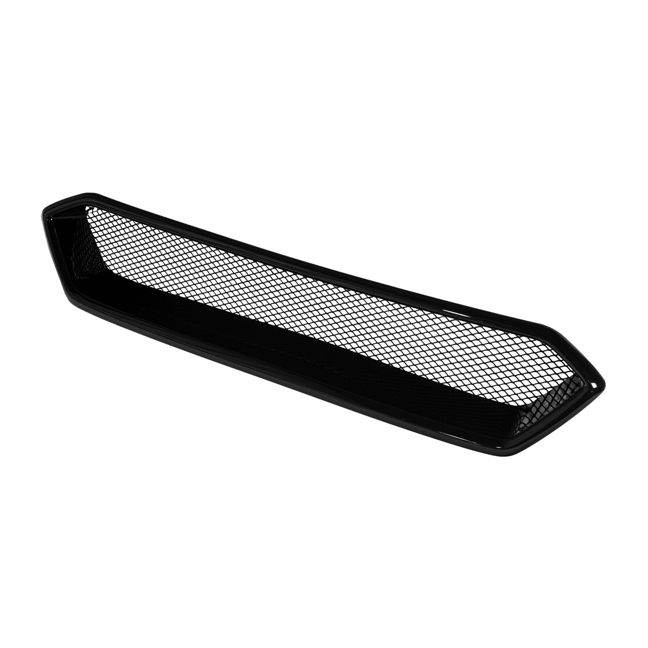 Subaru WRX STI VA CS Style Matte Gloss Black Front Mesh Grille Vent Cover 2018-2021