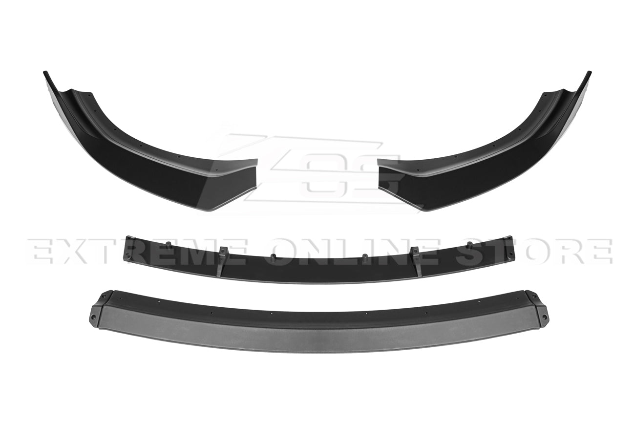 Dodge Charger LD SRT Widebody Performance Style Matte Gloss Black Front Lip Splitter 2020-Up