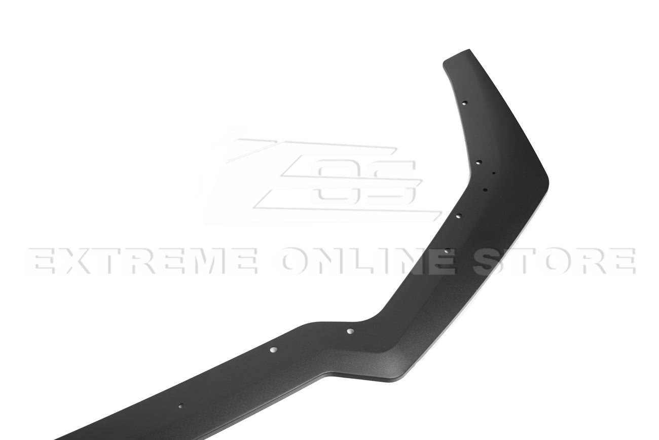 Ford Mustang S550 Facelift GT EcoBoost Front Splitter Lip Primer Black 2018-2022
