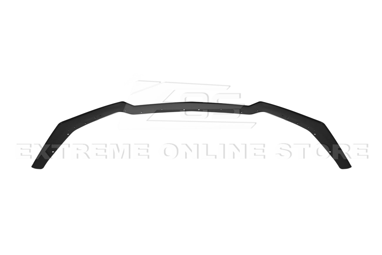 Ford Mustang S550 Facelift GT EcoBoost Front Splitter Lip Primer Black 2018-2022