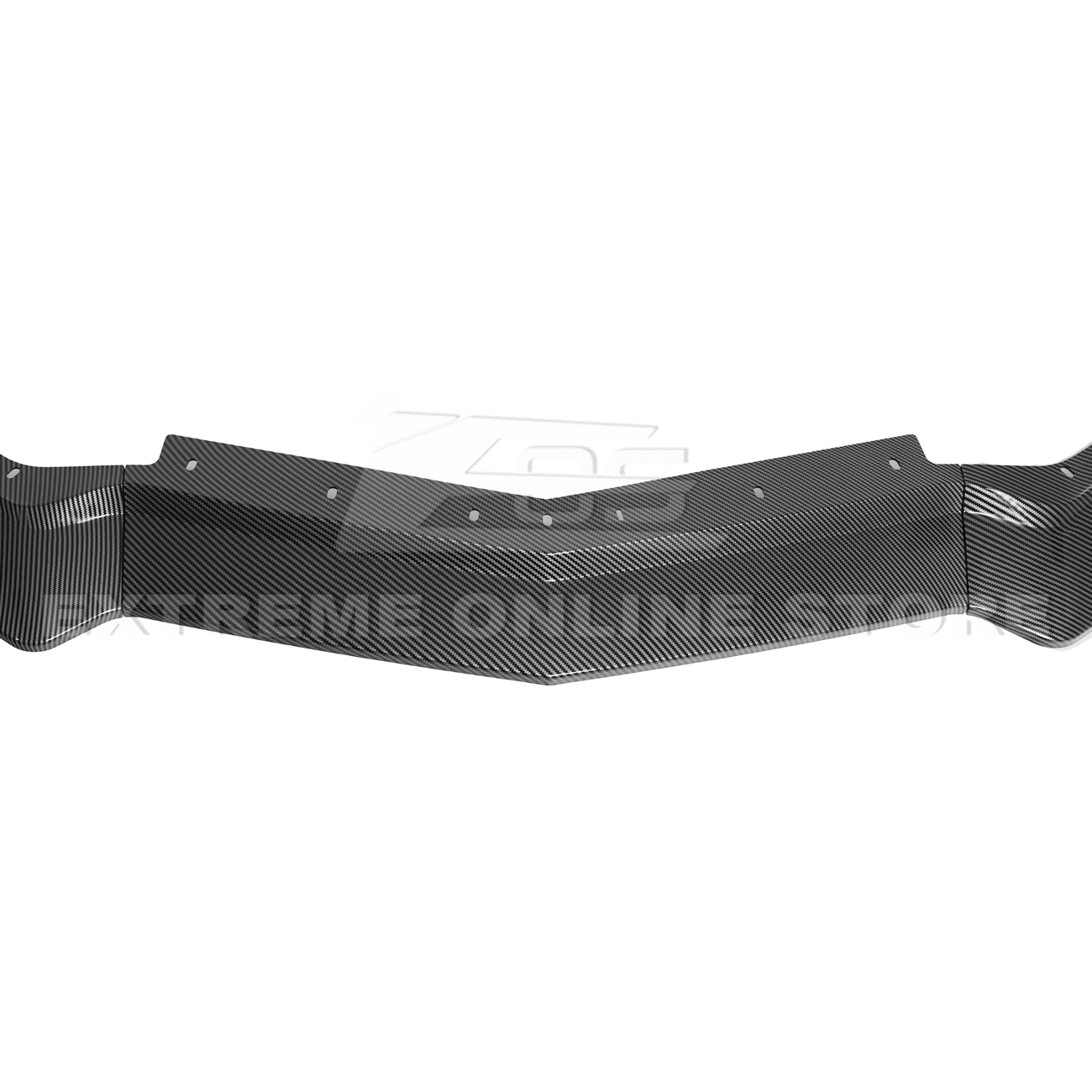 Chevrolet Corvette C8 ZR1 Style 5-Piece Front Splitter Extended Version 2020-Up