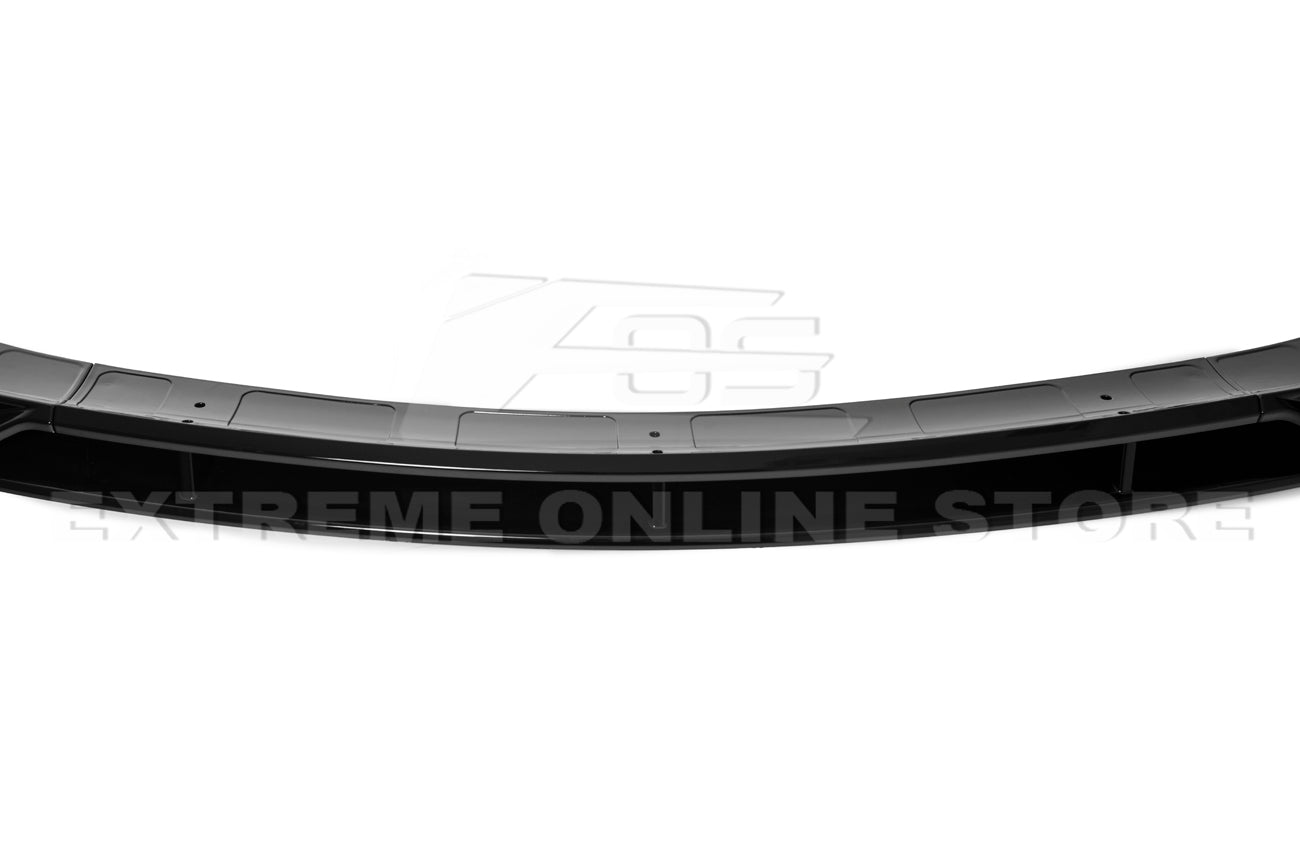 Tesla Model Y Performance Style Gloss Black Front Splitter Lip Side Skirts Kit 2020-2024