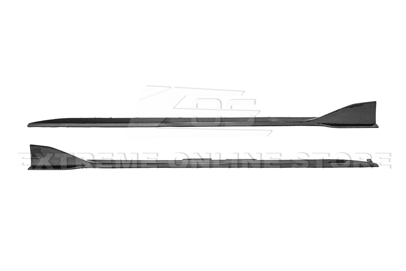 20-Up Toyota Supra A91 CF Front Lip & Side Skirts