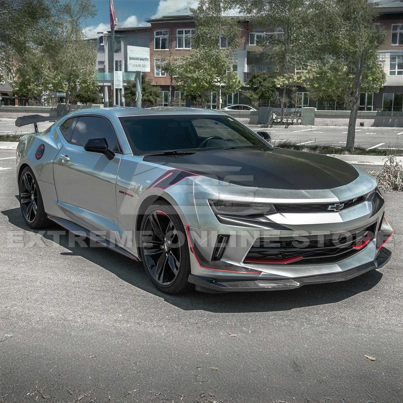 Chevrolet Camaro 6th Gen ZL1 Style Carbon Fiber Front Splitter 2016-2018