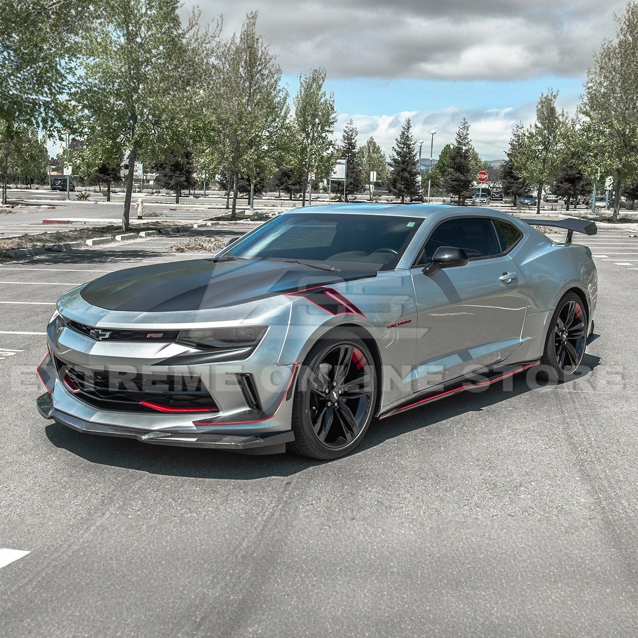 Chevrolet Camaro 6th Gen ZL1 Style Carbon Fiber Front Splitter 2016-2018