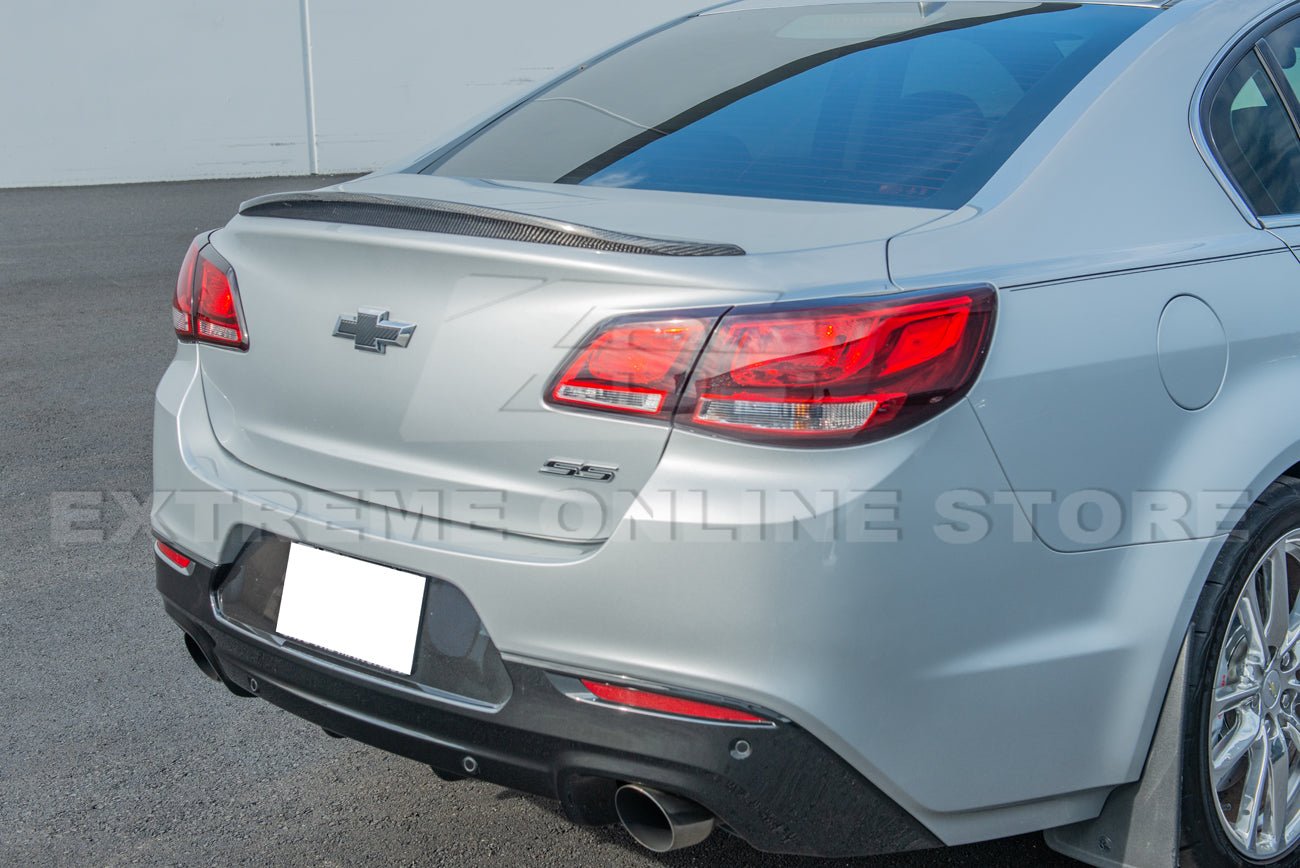 Chevrolet SS Carbon Fiber Full Aero Kit Front Lip Side Skirts Rear Spoiler 2013-2015