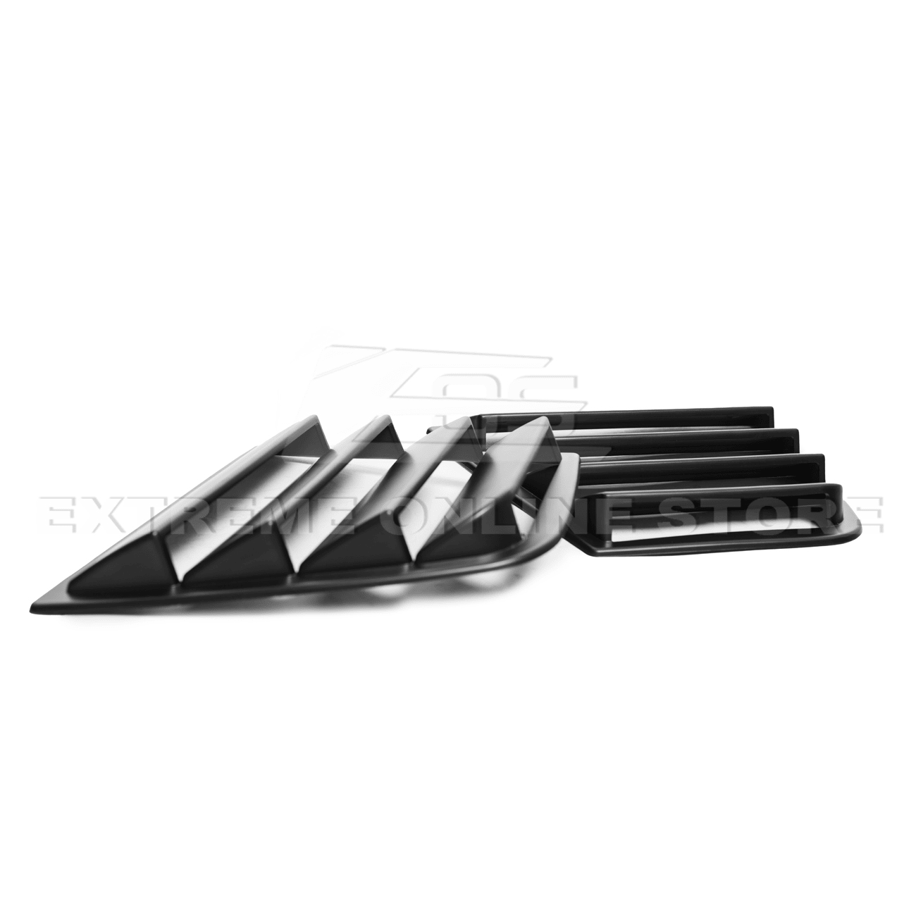 Dodge Charger Matte Black Rear Side Window Louver Sun Shade Cover 2015-Up