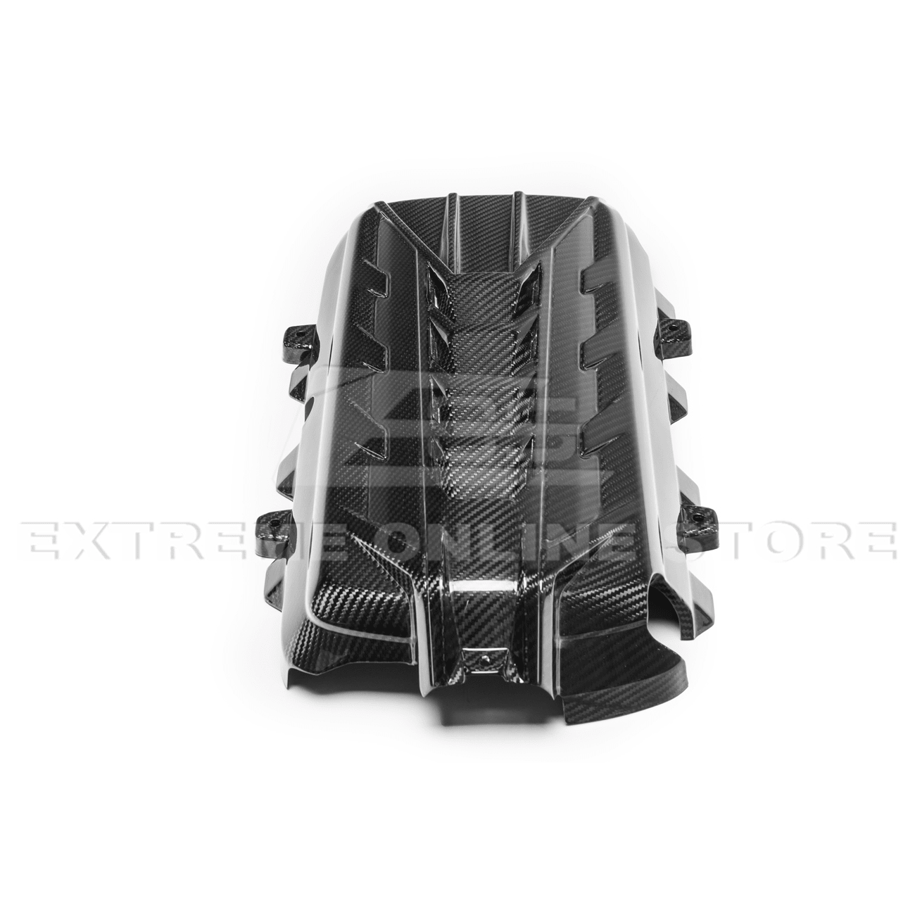 Chevrolet Corvette C8 LT2 Dry Carbon Fiber Rear Engine Cover 2020-Up