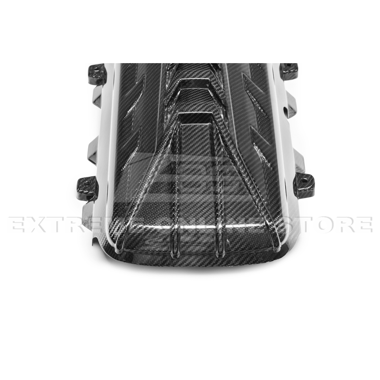 Chevrolet Corvette C8 LT2 Dry Carbon Fiber Rear Engine Cover 2020-Up