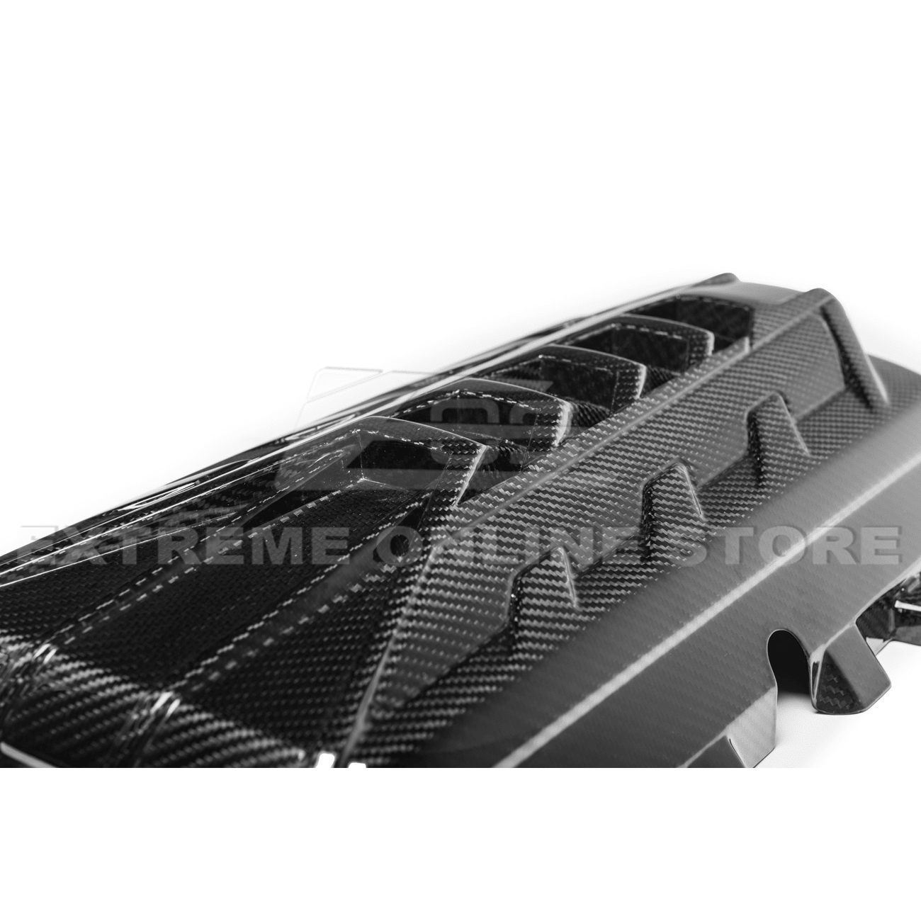 Chevrolet Corvette C8 LT2 Dry Carbon Fiber Rear Engine Cover 2020-Up