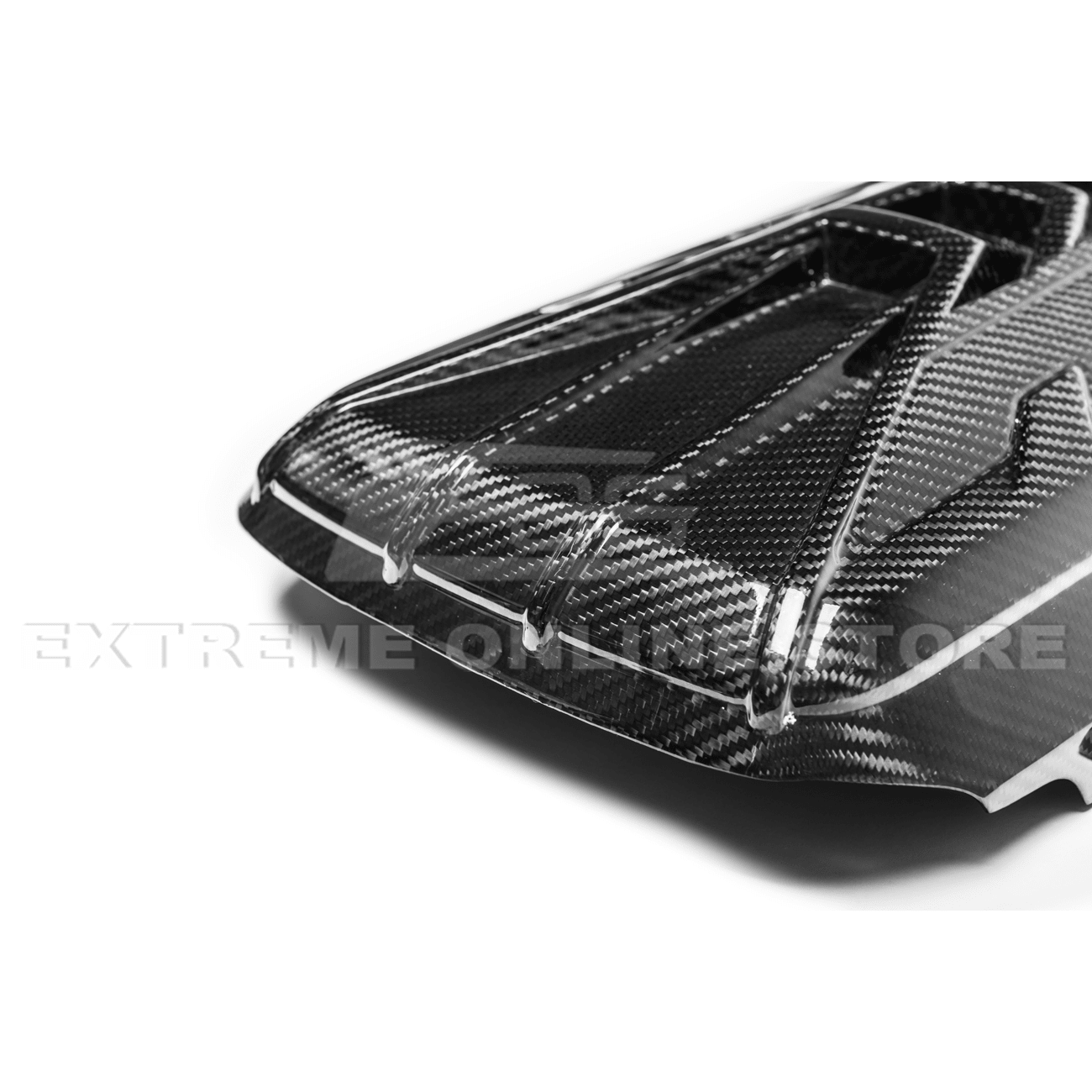 Chevrolet Corvette C8 LT2 Dry Carbon Fiber Rear Engine Cover 2020-Up